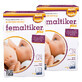 Femaltiker Plus verpakking, chocoladesmaak, 2 x 12 sachets