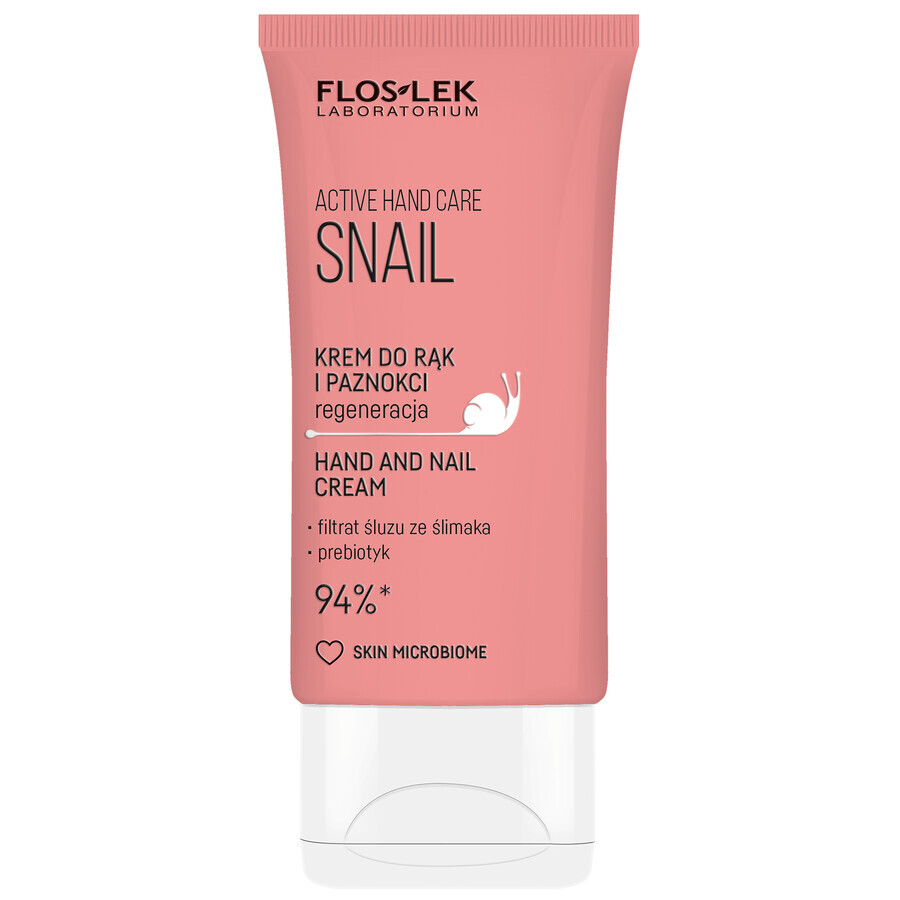 Floslek Laboratorium Slak Hand- en Nagelcrème 50 ml