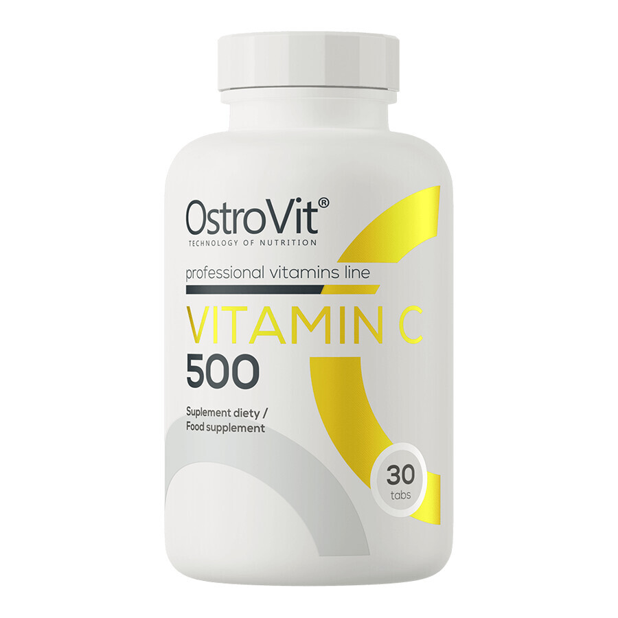 OstroVit Vitamine C 500 mg, 30 tabletten