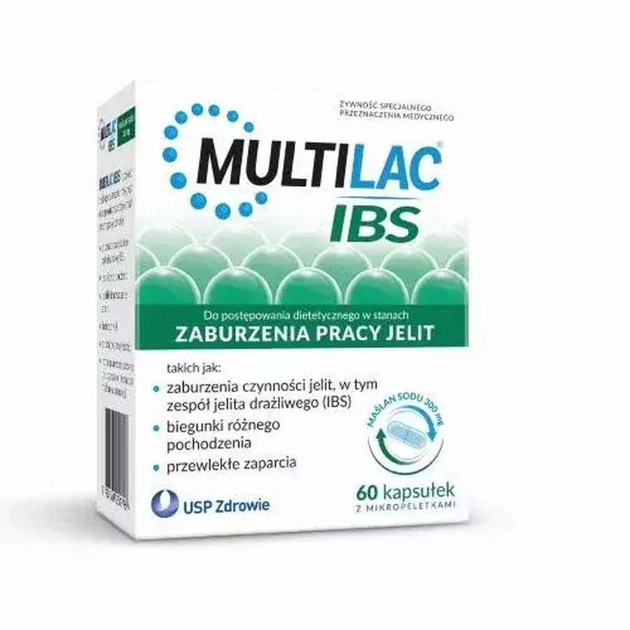 Multilac IBS, 60 capsules