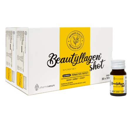 Beautylagen, shot, 30 x 30 ml VERONTREINIGDE VERPAKKING