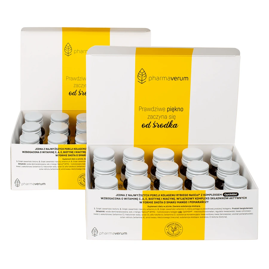 Beautylagen, shot, 30 x 30 ml VERONTREINIGDE VERPAKKING