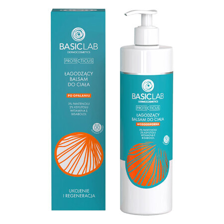 BasicLab Protecticus, verzachtende bodylotion na het zonnen, 300 ml