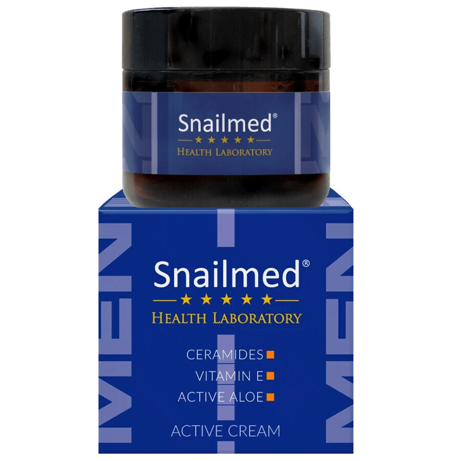 Snailmed, crème de soin lipoactive et normalisante pour hommes, 30 ml