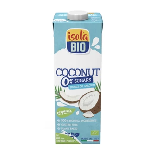 Organic Coconut Drink 0% sugars, 1L, Isola Bio