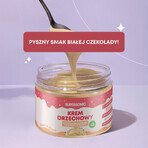 Supersonic, crema croccante alle noci, gusto cioccolato bianco con pezzi di noce, 250 g