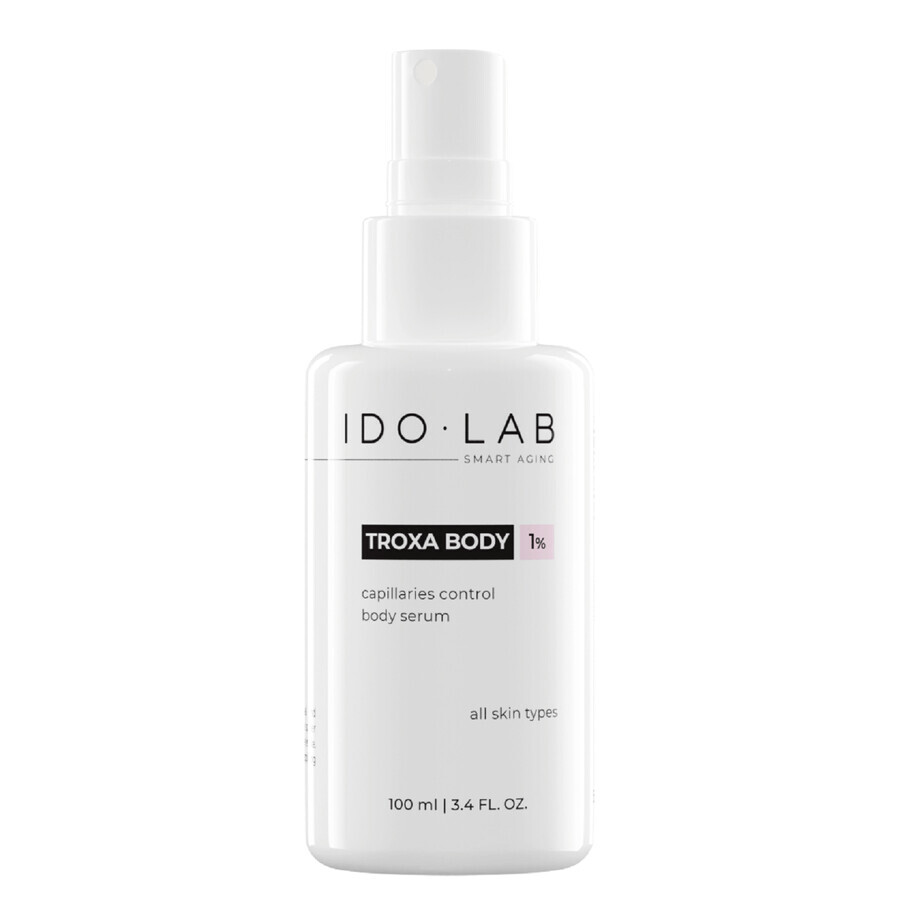 Ido Lab Troxa Body, Körperserum gegen Ödeme und zur Stärkung der Gefäße, 100 ml