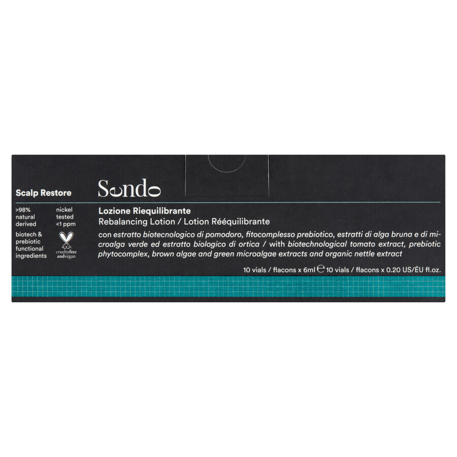 Sendo Scalp restore intensieve talgregulerende behandeling in flacons, 10 x 6 ml