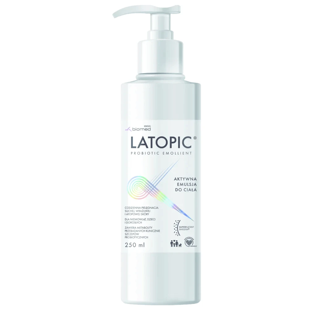 Latopic actieve lichaamsemulsie, vanaf dag 1, 250 ml