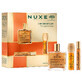 Nuxe Glow Huile Prodigieuse Or set, roll-on olie, 8 ml + lip olie, 10 ml + droge olie, 50 ml