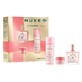 Nuxe Bestsellers set Huile Prodigieuse Florale, droge olie, 50 ml + verzachtend 3-in-1 micellair water, 100 ml + rozen lippenbalsem, 15 g