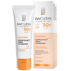 Iwostin Solecrin set, beschermingscrème, SPF 50+, 50 ml + beschermingscrème, SPF 30, 50 ml + bodycrème gel, SPF 50+, 200 ml + gratis badhanddoek