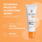 Iwostin Solecrin set, beschermingscrème, SPF 50+, 50 ml + beschermingscrème, SPF 30, 50 ml + bodycrème gel, SPF 50+, 200 ml + gratis badhanddoek