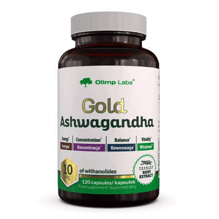 Olimp Gold Ashwagandha, 120 Kapseln