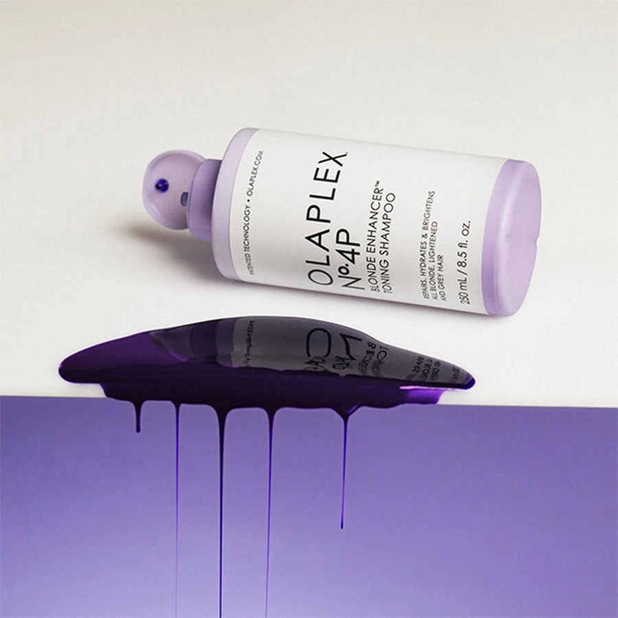 Olaplex Nr. 4P, lila Shampoo für blondes Haar, 250 ml