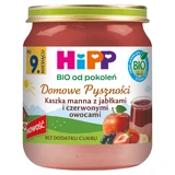 HiPP Homemade Deliciousness Bio, griesmeelpap met appel en rode vruchten, na 9 maanden, 200 g