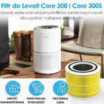 Filtro antialérgico Levoit para purificador de aire Core 300 y 300S, 1 ud.