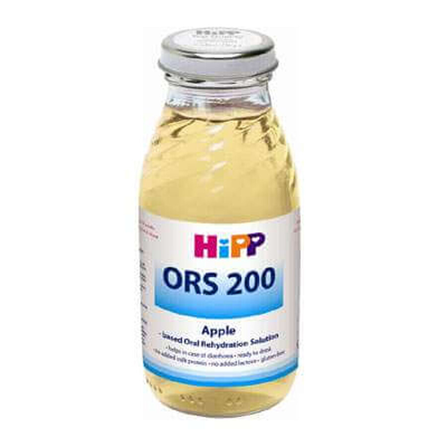 Apple rehydration drink against diarrhoea ORS 200, + 6 months, 200 ml, Hipp