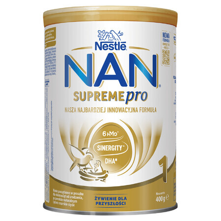 Nestle NAN Supremepro 1 HMO, melk voor baby's vanaf de geboorte, 400 g