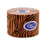 CureTape Art Tiger Oranje, kinesiologische tape, 5 cm x 5 m, 1 st