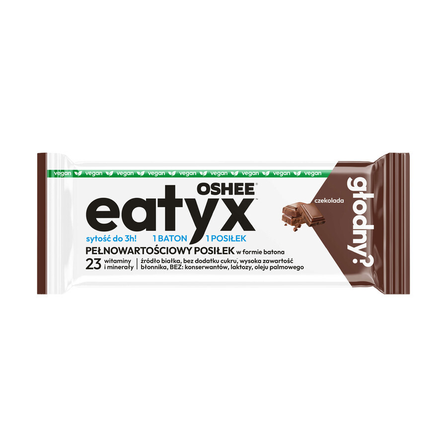 OSHEE Eatyx, veganistisch, chocolade, 60 g