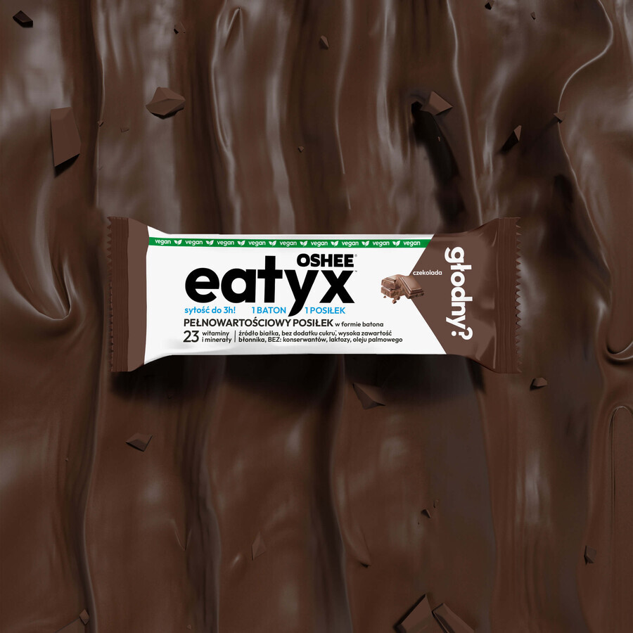 OSHEE Eatyx, veganistisch, chocolade, 60 g