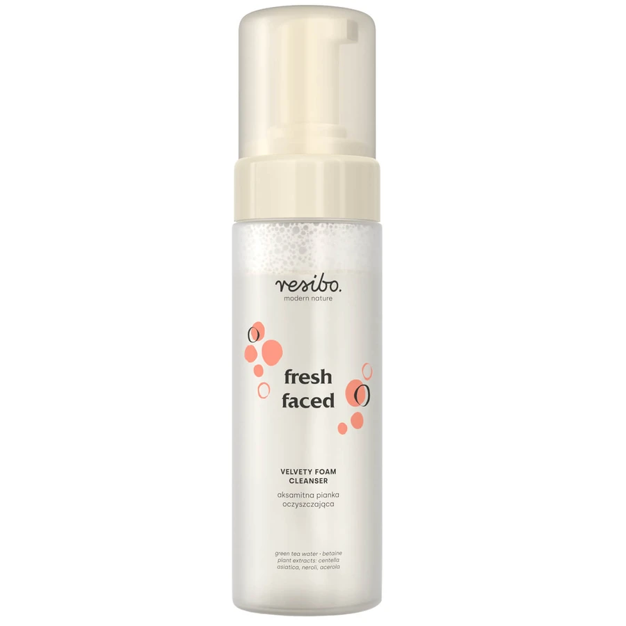 Resibo Fresh Faced, fluweelzacht reinigingsschuim, 150 ml