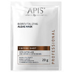 Apis Professional Coffee Shot, Bio-revitaliserend algenmasker, 20 g