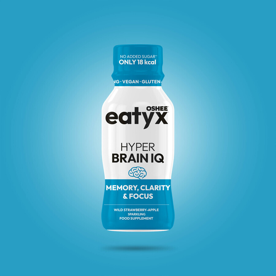 OSHEE Eatyx Eatyx Hyper Brain IQ Booster, strawberry and apple flavor, 100 ml