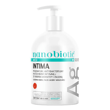 Nanobiotic Med Silver Intima, loțiune de igienă intimă, 500 ml