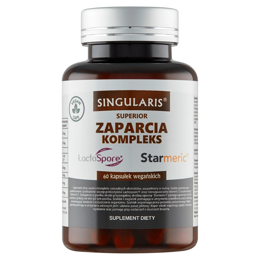 Singularis Superieur Constipatie Complex, 60 plantaardige capsules