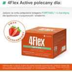 4Flex Active, aardbeiensmaak, 30 sachets