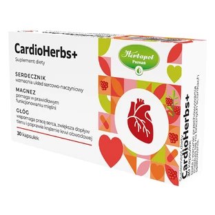 CardioHerbs+, 30 cápsulas