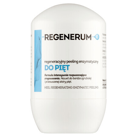 Regenerum Regeneratieve enzymatische scrub voor hielen, 50 ml