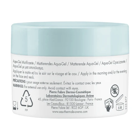 Avene Cleanance Aqua-gel, matterende huidgel, 50 ml