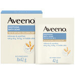 Aveeno soothing bath powder, 8 x 42 g