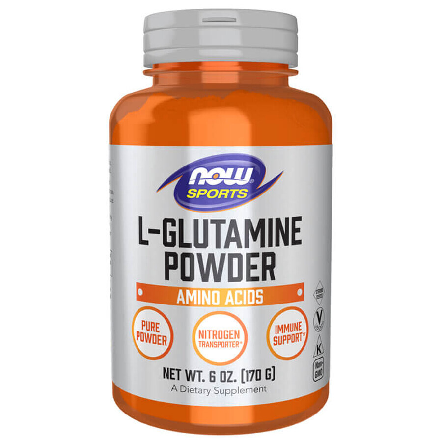 Now Sports L-Glutamina, polvo, 170 g