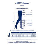 Jobst Opaque, compressiepanty, CCL2, gesloten teen, maat 3, naturel