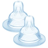 MAM, bottle nipple, silicone, size 3, fast flow, from 4 months, 2 pieces