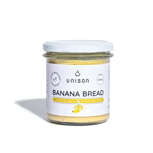 Pasta do smarowania pieczywa bananowego, 300 g, Unison