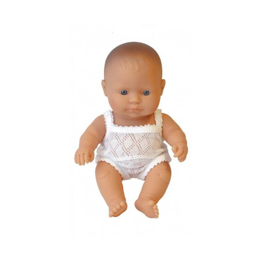 Baby European Doll, 21 cm, 3-5 ans, Fille, Miniland