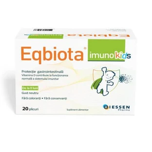Eqbiota Imuno kinderen, 20 sachets, Biessen Pharma