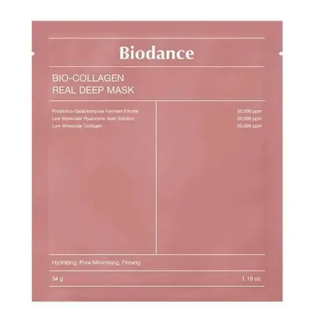 Mascarilla facial hidratante y reafirmante intensa Bio-Colágeno, 34 g, Biodance