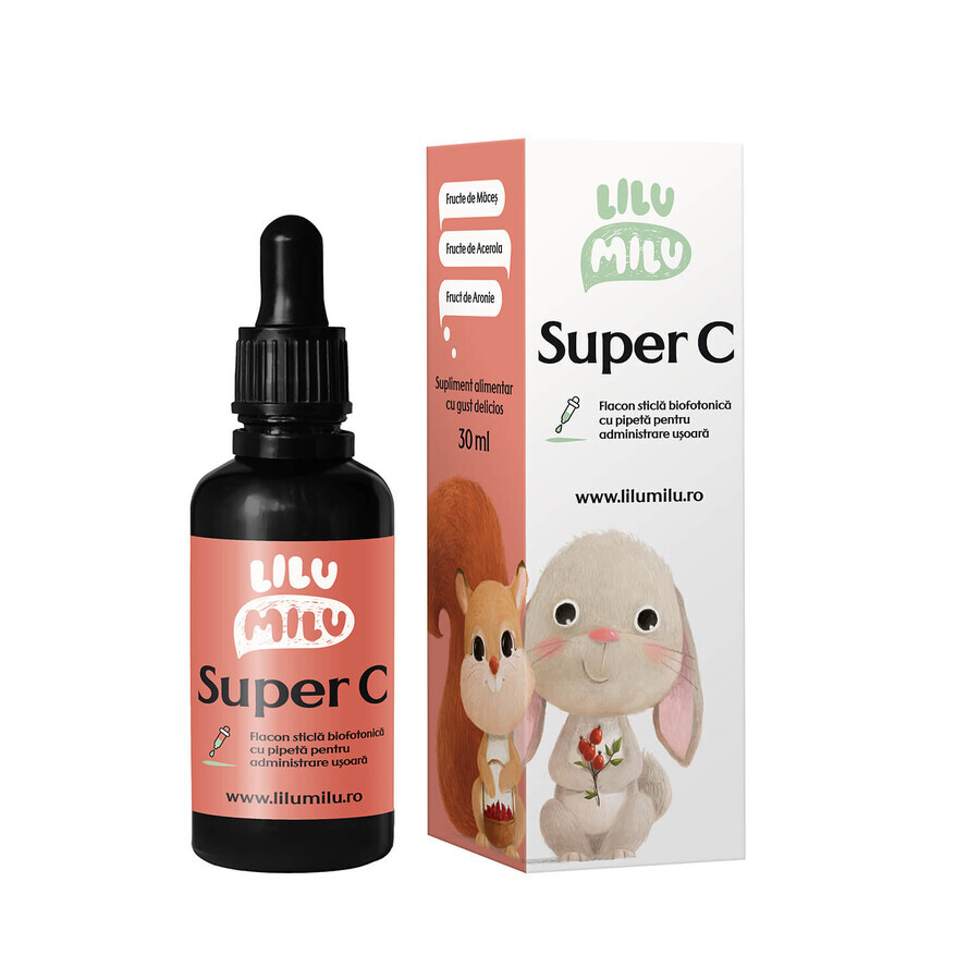 Kinder-Immunitätstropfen Super C, 30 ml, Lilu Milu