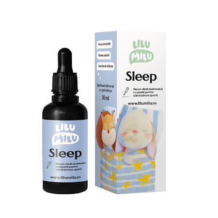 Tropfen für ruhigen Schlaf Sleep Sleep, 30 ml, Lilu Milu