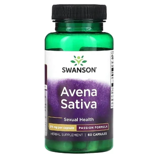 Avena Sativa, 575 mg, 60 cápsulas, Swanson