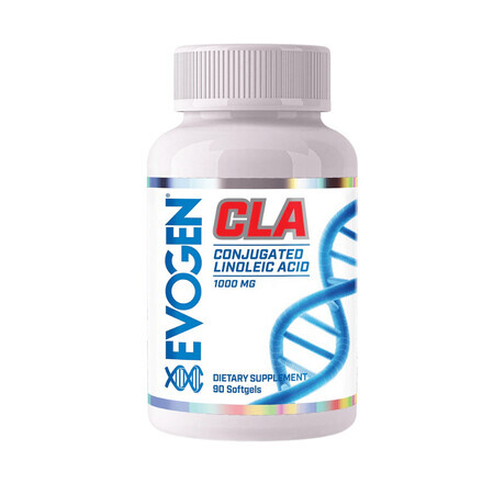 Linolzuur CLA 1000 MG, 90 capsules, Evogen