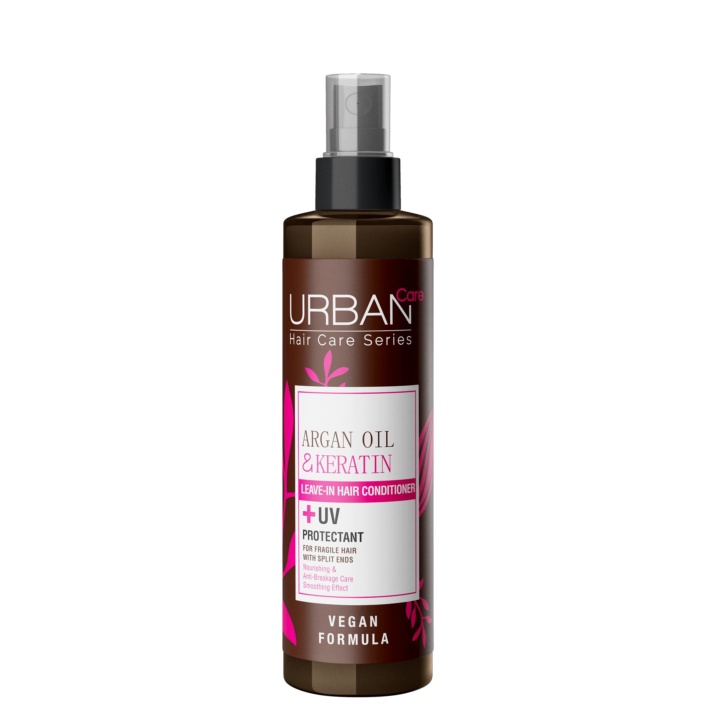 Leave-in conditioner spray met arganolie en keratine, 200 ml, Urban Care