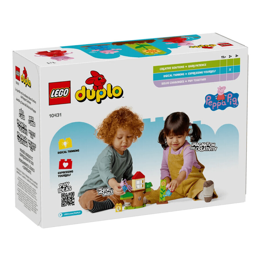 Peppa Pig's Garten und Baumhaus, ab 2 Jahren, 10431, Lego Duplo