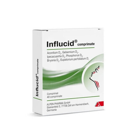 Influcid, 40 tabletten, Alpen Pharma